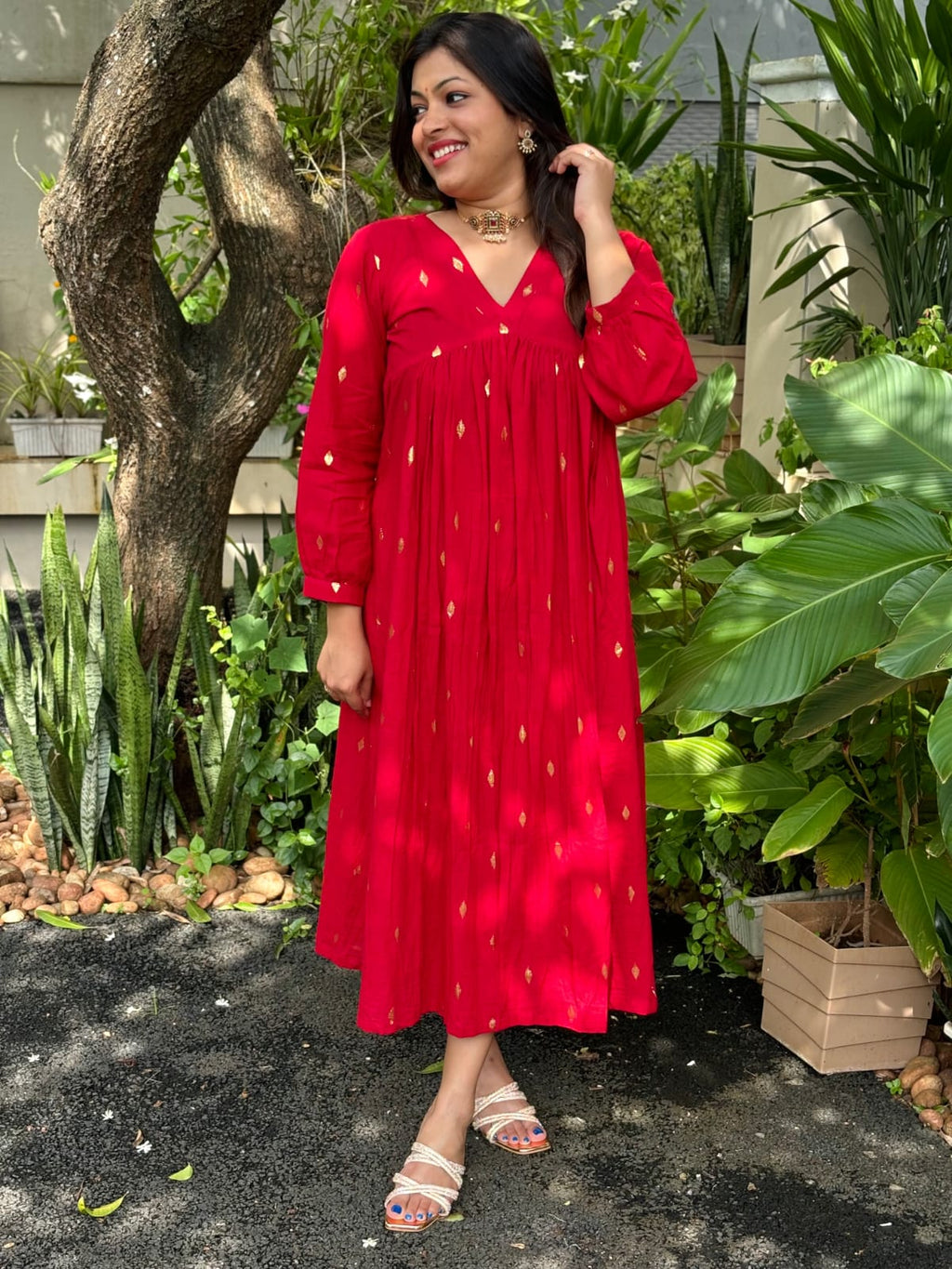 Chempoovu (Pure Premium Cotton Kurti)