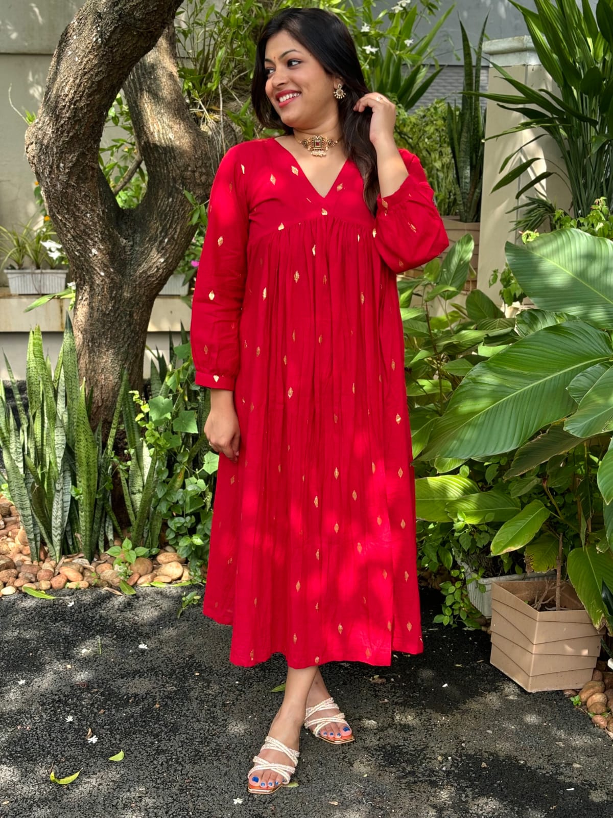 Chempoovu (Pure Premium Cotton Kurti)