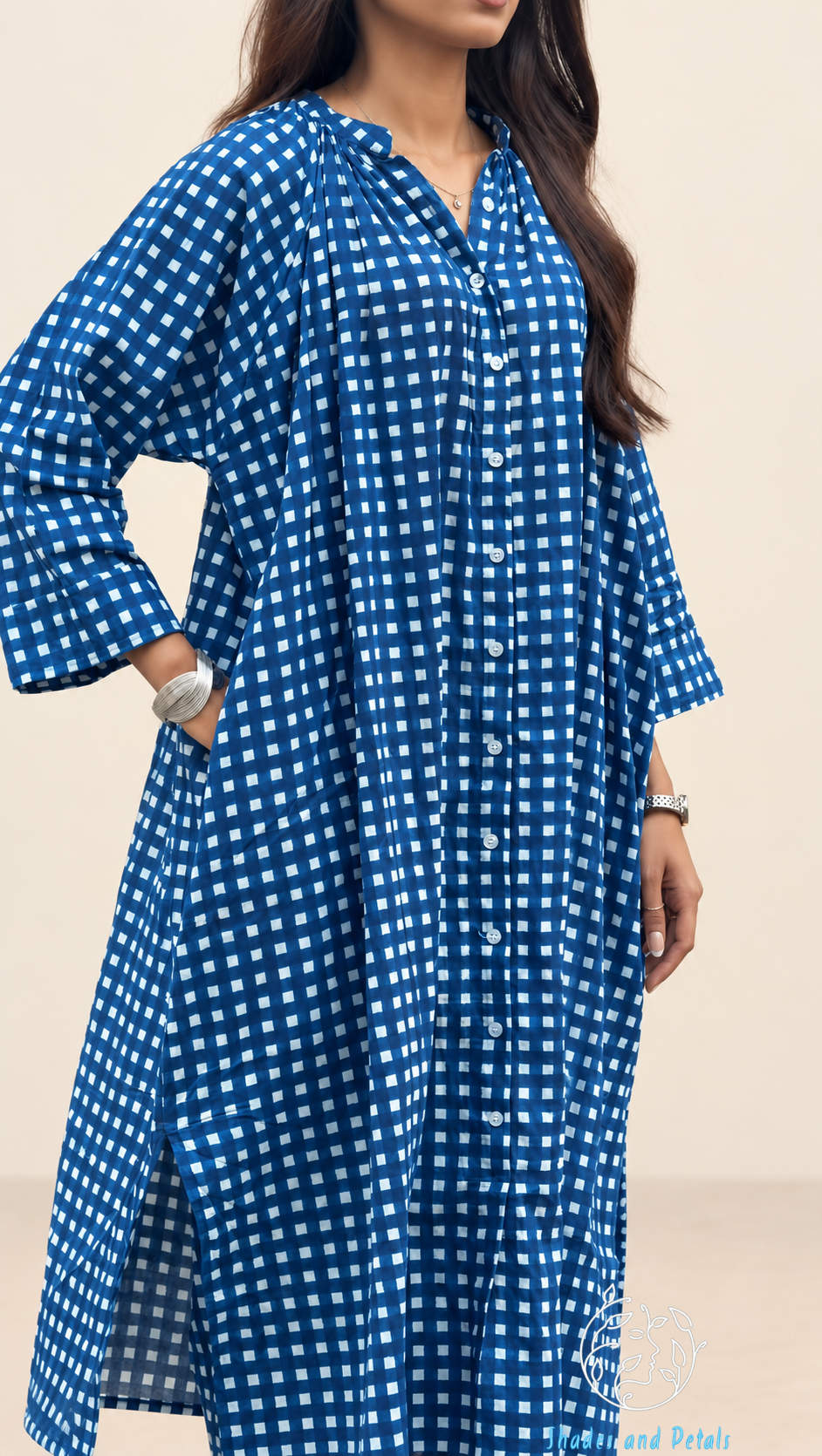 Cotton Check Co-Ord Set